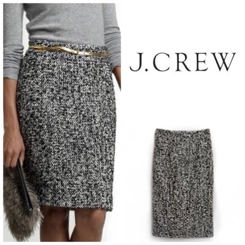 Final Price 🚨J.Crew Wool Blend Pencil Skirt